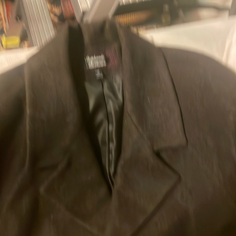 Stephanie Mathew’s wool trench coat